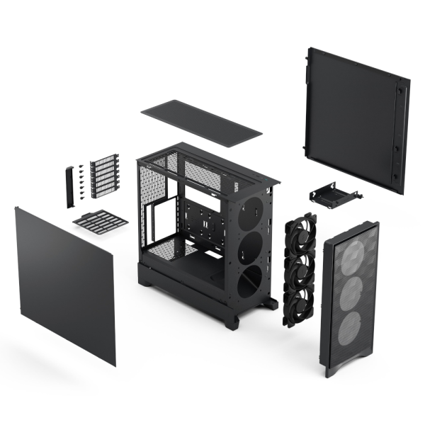 Фото - Корпус Fractal design без БП Pop 2 Air Black Solid Pop 2 Air Black Solid (FD-C-POA2A-01)