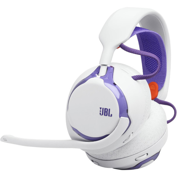 Фото - Гарнитура беспроводная игровая JBL Quantum 650 White (JBLQTUM650WHT)