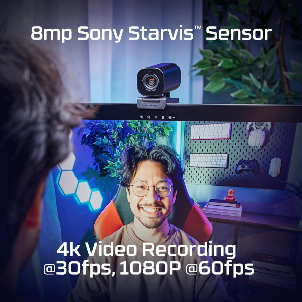 Фото - Веб-камера для комп'ютера HyperX Vision S (75X30AA)