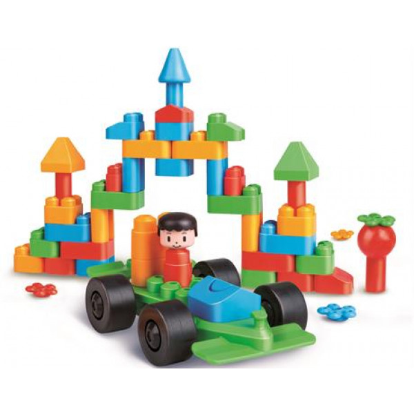 Фото - Пластиковый конструктор PolyM Город 50 деталей (760007)