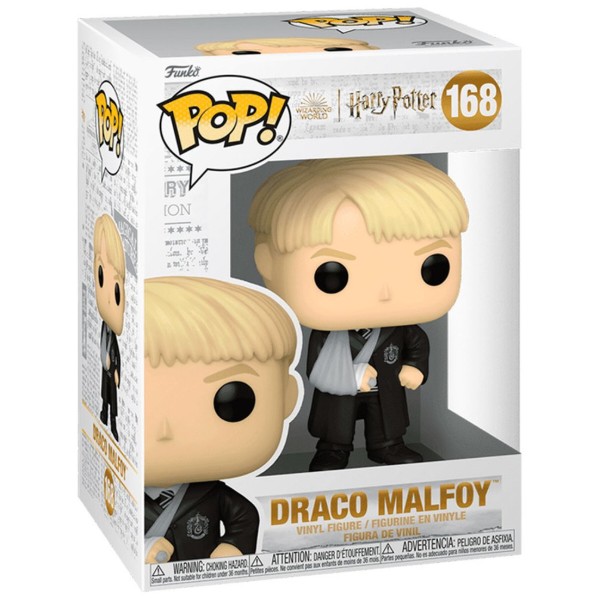 Фото - Коллекционная фигурка FUNKO POP! серии Гарри Поттер – МАЛФОЙ СО СЛОМАННОЙ РУКОЙ (76005)