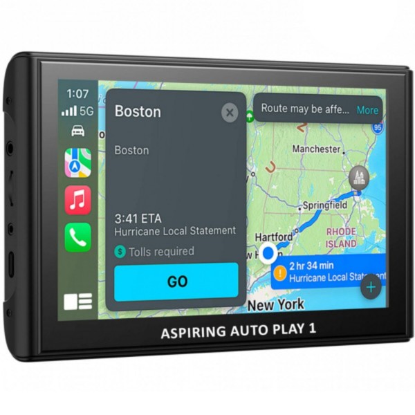 Фото - Монітор авто Aspiring Auto Play 1 Magnet CarPlay Android auto