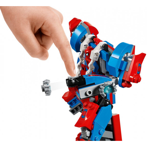 Фото - Конструктор LEGO Super Heroes Робот-паук против Венома (76115)