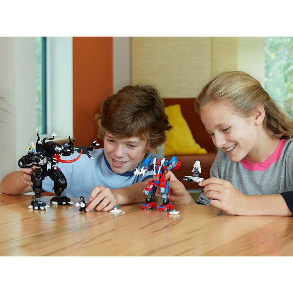 Фото - Конструктор LEGO Super Heroes Робот-паук против Венома (76115)