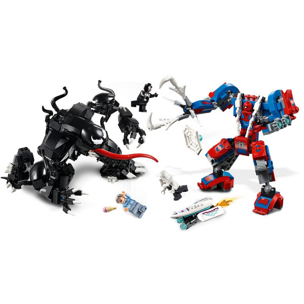 Фото - Конструктор LEGO Super Heroes Робот-паук против Венома (76115)