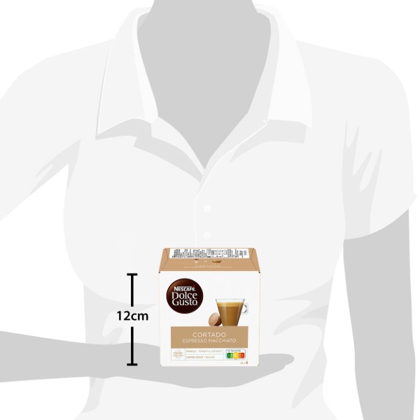 Фото - Кава у капсулах Nescafe DOLCE GUSTO Cortado Espresso Macchiato 16 шт. 100,8 г
