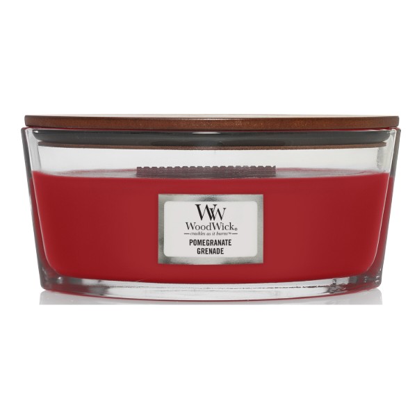 Фото - Свеча стекло Woodwick Ellipse Pomegranate (Гранат) 453г (1725429E)