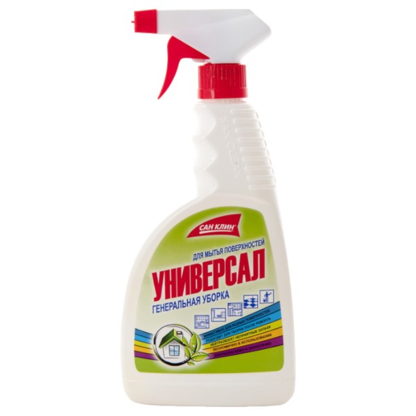 Фото - Чистящее средство для кухонной техники San Clean Яблоко 500 мл (4820003543030)