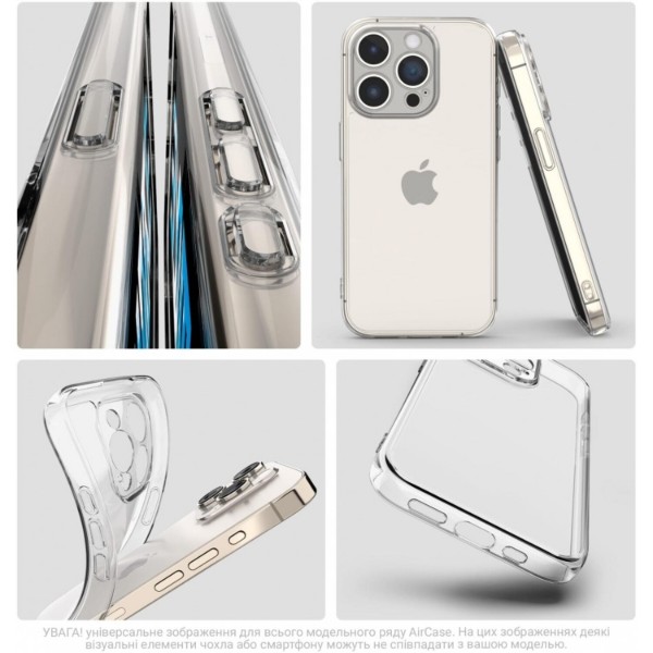 Фото - Чохол для смартфону Armorstandart Air for Apple iPhone 17e / 16e Camera cover Clear (ARM76264)