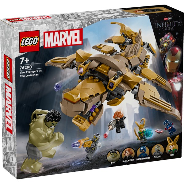 Фото - Конструктор LEGO Super Heroes Marvel Мстители против Левиафана (76290)