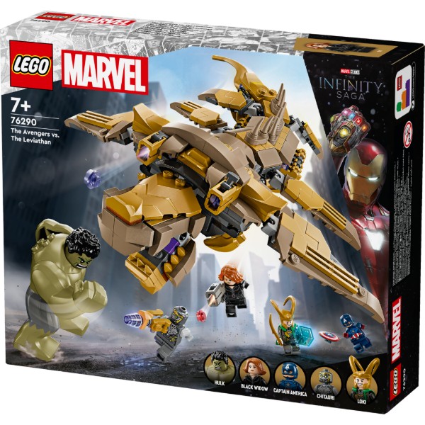 Фото - Конструктор LEGO Super Heroes Marvel Мстители против Левиафана (76290)