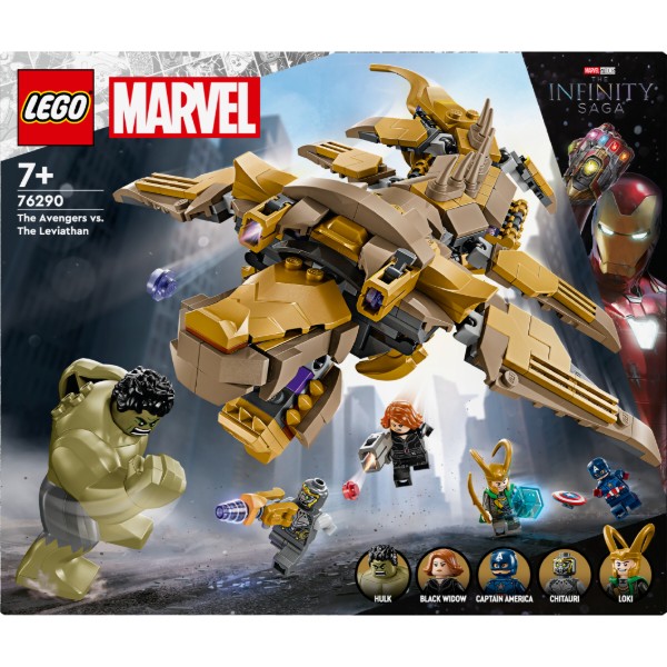 Фото - Конструктор LEGO Super Heroes Marvel Мстители против Левиафана (76290)