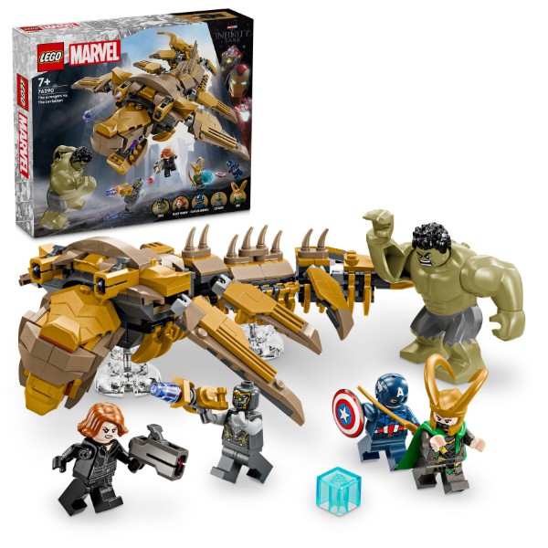 Фото - Конструктор LEGO Super Heroes Marvel Мстители против Левиафана (76290)