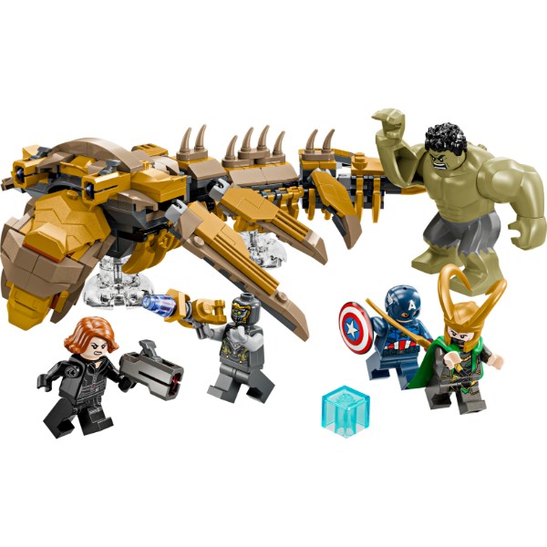 Фото - Конструктор LEGO Super Heroes Marvel Мстители против Левиафана (76290)