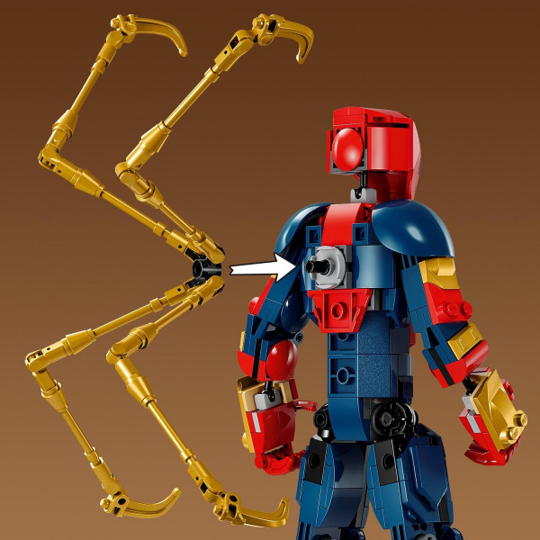 Фото - Конструктор LEGO Marvel Фигурка Железного Человека-Паука для сборки (76298)
