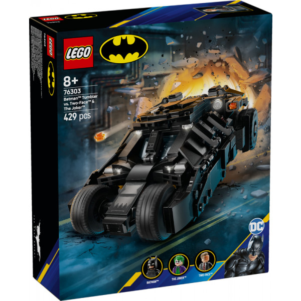 Фото - Конструктор LEGO DC Batman Бетмен Тумблер проти Дволикого і Джокера (76303)