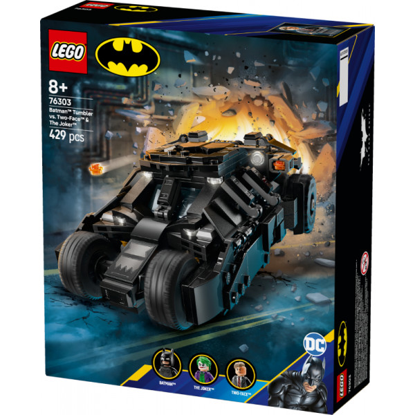 Фото - Конструктор LEGO DC Batman Бетмен Тумблер проти Дволикого і Джокера (76303)