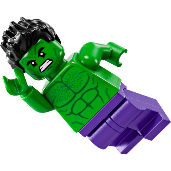 Фото - Конструктор LEGO Marvel Вантажівка Халка проти Таноса (76312)