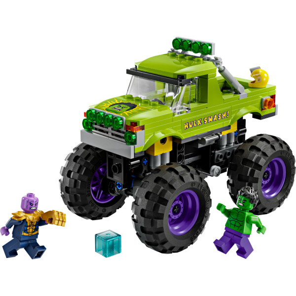 Фото - Конструктор LEGO Marvel Вантажівка Халка проти Таноса (76312)