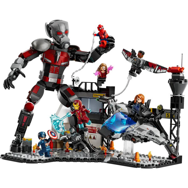 Фото - Конструктор LEGO Marvel Перший месник: Протистояння Пригодницька битва (76314)
