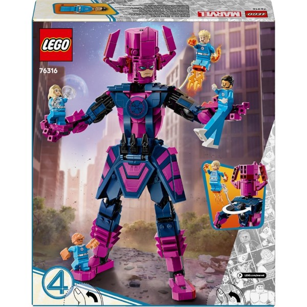 Фото - Конструктор LEGO Super Heroes Marvel Фантастична четвірка проти Ґалактуса: фігурка для складання (76316)