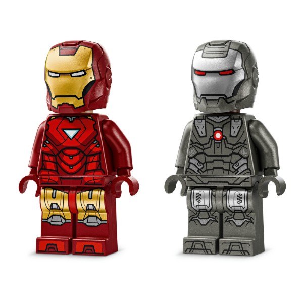 Фото - Конструктор LEGO  Super Heroes Marvel Железный человек и Боевая Машина против Хаммер Дронов (76320)