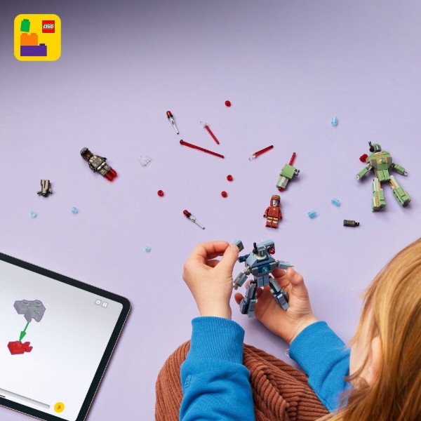 Фото - Конструктор LEGO  Super Heroes Marvel Железный человек и Боевая Машина против Хаммер Дронов (76320)