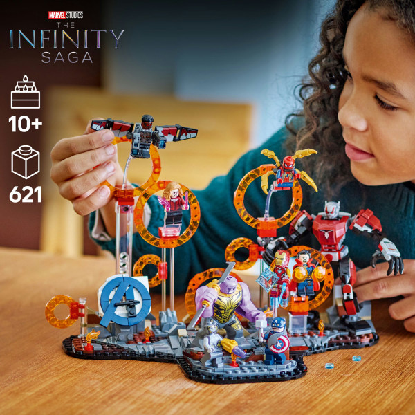 Фото - Конструктор LEGO Super Heroes Marvel Месники: Завершення. Вирішальна битва (76323)