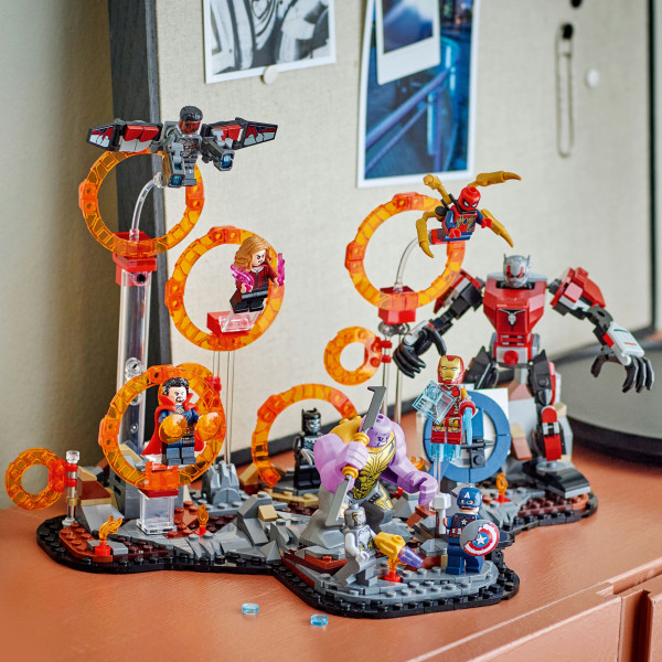 Фото - Конструктор LEGO Super Heroes Marvel Месники: Завершення. Вирішальна битва (76323)