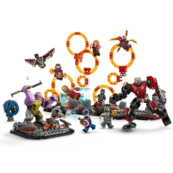 Фото - Конструктор LEGO Super Heroes Marvel Месники: Завершення. Вирішальна битва (76323)