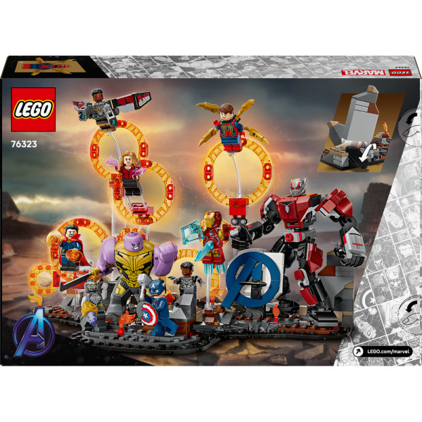 Фото - Конструктор LEGO Super Heroes Marvel Месники: Завершення. Вирішальна битва (76323)