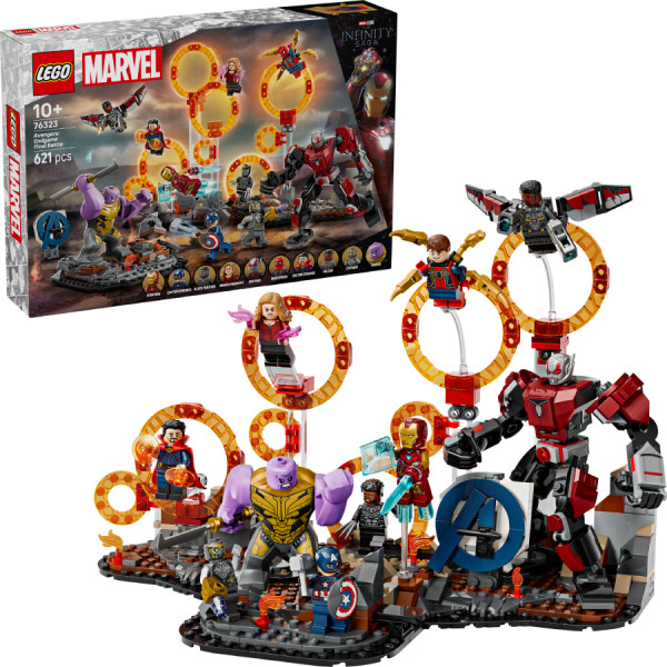 Фото - Конструктор LEGO Super Heroes Marvel Месники: Завершення. Вирішальна битва (76323)