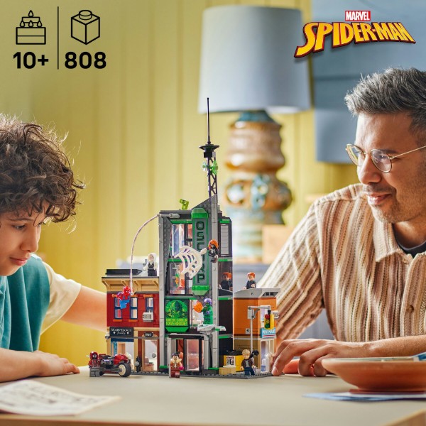 Фото - Конструктор LEGO  Super Heroes Marvel Человек-паук против Оскорпа (76324)