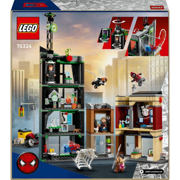 Фото - Конструктор LEGO  Super Heroes Marvel Человек-паук против Оскорпа (76324)