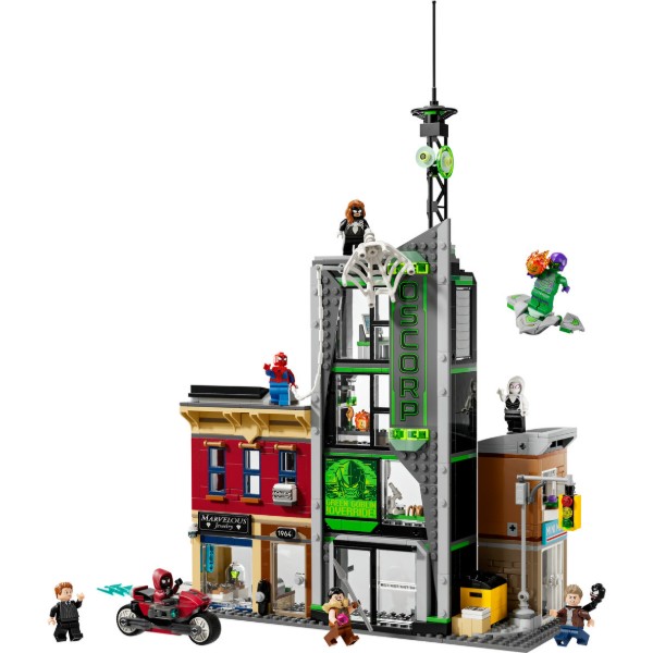 Фото - Конструктор LEGO  Super Heroes Marvel Человек-паук против Оскорпа (76324)