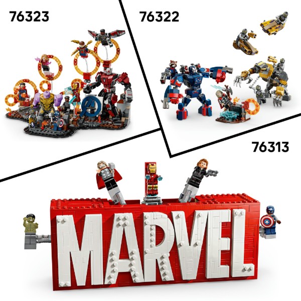 Фото - Конструктор LEGO  Super Heroes Marvel Мстители: Эра Альтрона Квинсет (76325)
