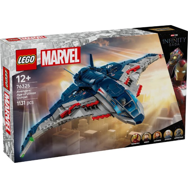 Фото - Конструктор LEGO  Super Heroes Marvel Мстители: Эра Альтрона Квинсет (76325)