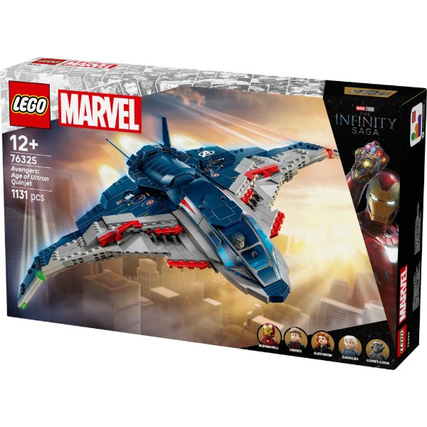 Фото - Конструктор LEGO  Super Heroes Marvel Мстители: Эра Альтрона Квинсет (76325)
