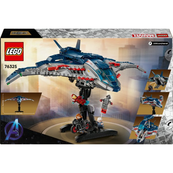 Фото - Конструктор LEGO  Super Heroes Marvel Мстители: Эра Альтрона Квинсет (76325)