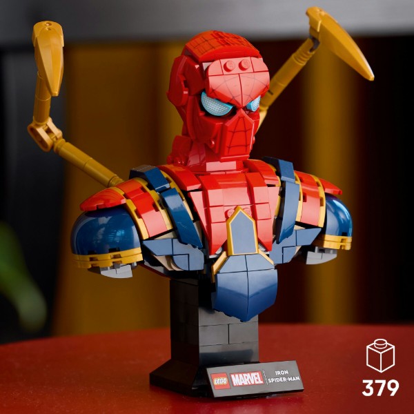 Фото - Конструктор LEGO  Super Heroes Marvel Бюст Железного Человека-Паука (76326)