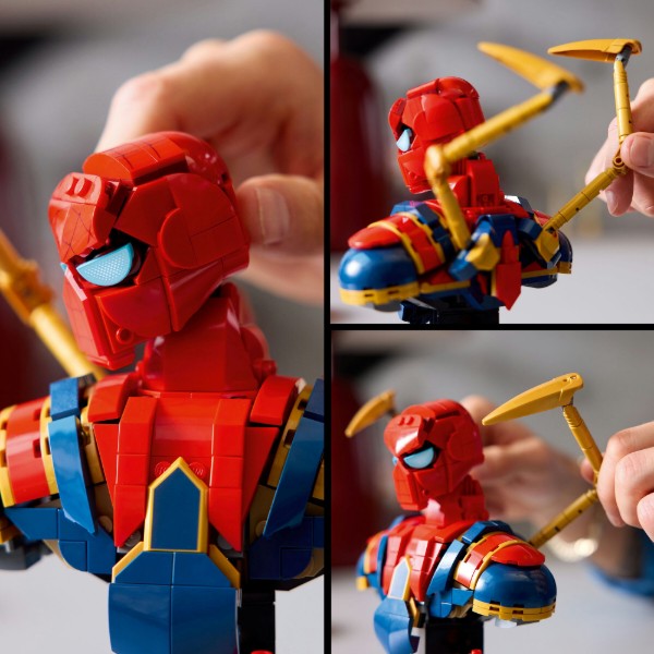 Фото - Конструктор LEGO  Super Heroes Marvel Бюст Железного Человека-Паука (76326)