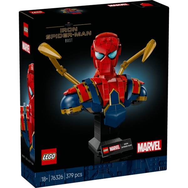 Фото - Конструктор LEGO  Super Heroes Marvel Бюст Железного Человека-Паука (76326)