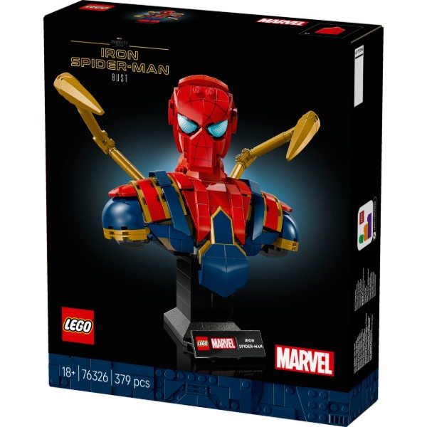 Фото - Конструктор LEGO  Super Heroes Marvel Бюст Железного Человека-Паука (76326)