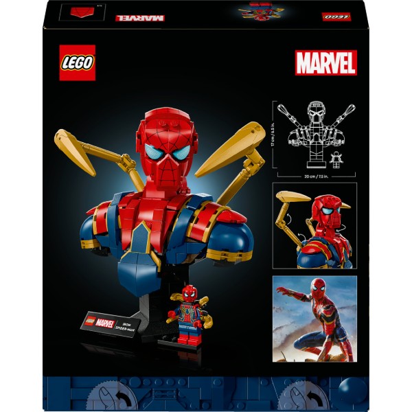 Фото - Конструктор LEGO  Super Heroes Marvel Бюст Железного Человека-Паука (76326)