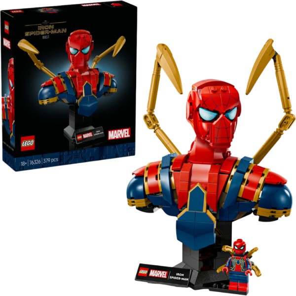 Фото - Конструктор LEGO  Super Heroes Marvel Бюст Железного Человека-Паука (76326)