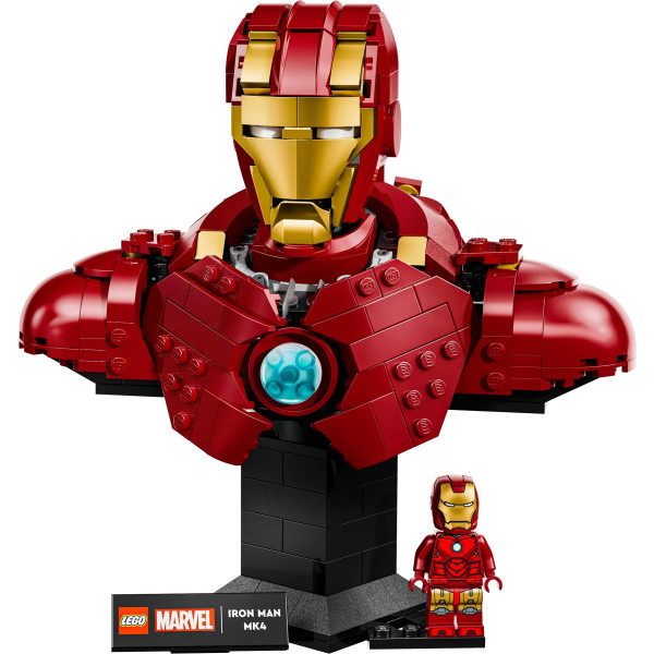 Фото - Уцінка - Конструктор LEGO Super Heroes Marvel Бюст Залізної Людини MK4 (76327)
