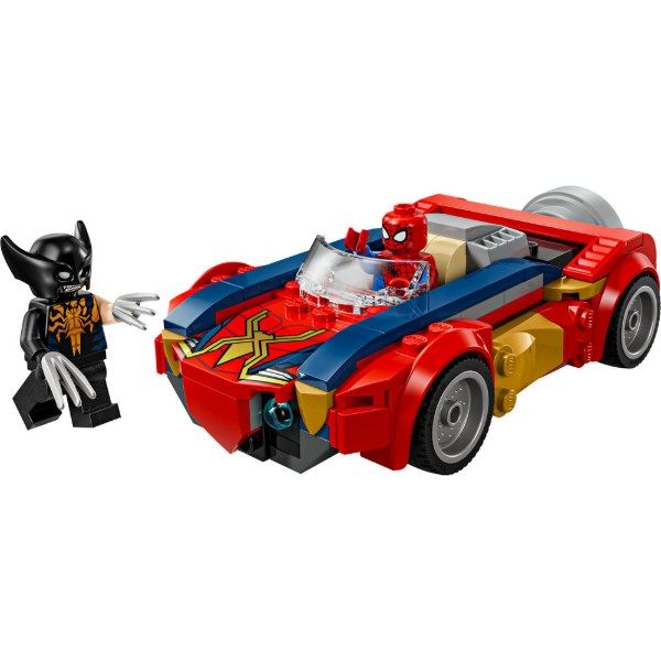 Фото - Конструктор LEGO Super Heroes Marvel Автомобиль Человека-паука против Веномизированного Росомахи (76336)