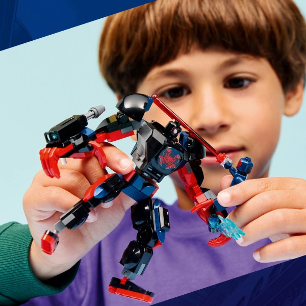 Фото - Конструктор LEGO  Super Heroes Marvel Робот Майлза Моралеза vs. Людина-павук 2099 (76337)