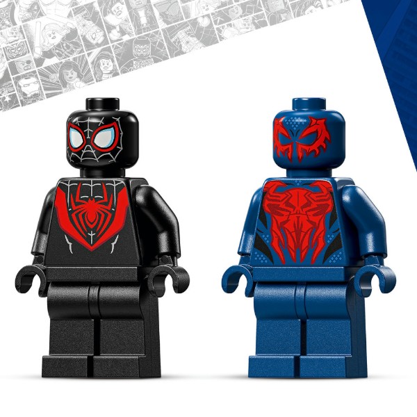 Фото - Конструктор LEGO  Super Heroes Marvel Робот Майлза Моралеза vs. Людина-павук 2099 (76337)