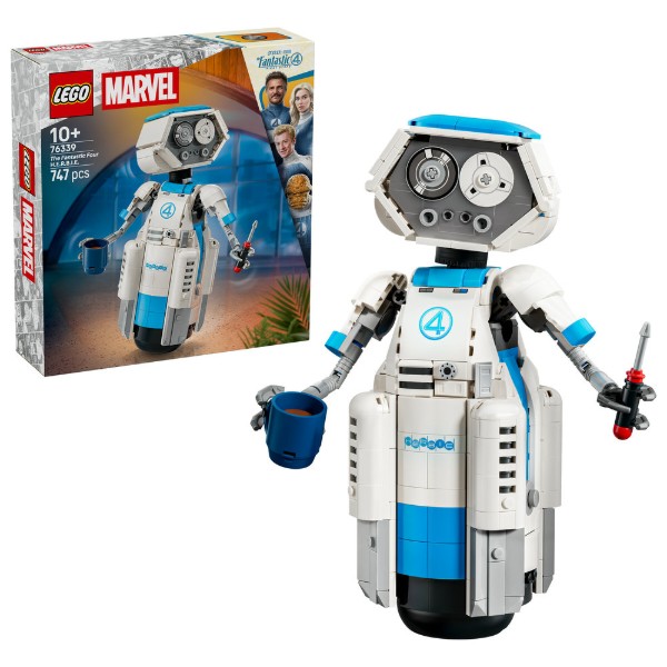 Фото - Конструктор LEGO Super Heroes Marvel Фантастична четвірка H.E.R.B.I.E. (76339) Фото - Конструктор LEGO Super Heroes Marvel Фантастична четвірка H.E.R.B.I.E. (76339)
